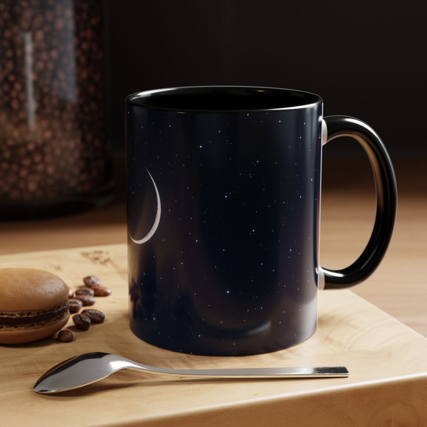 Crescent Cup-Accent Coffee Mug (11oz)