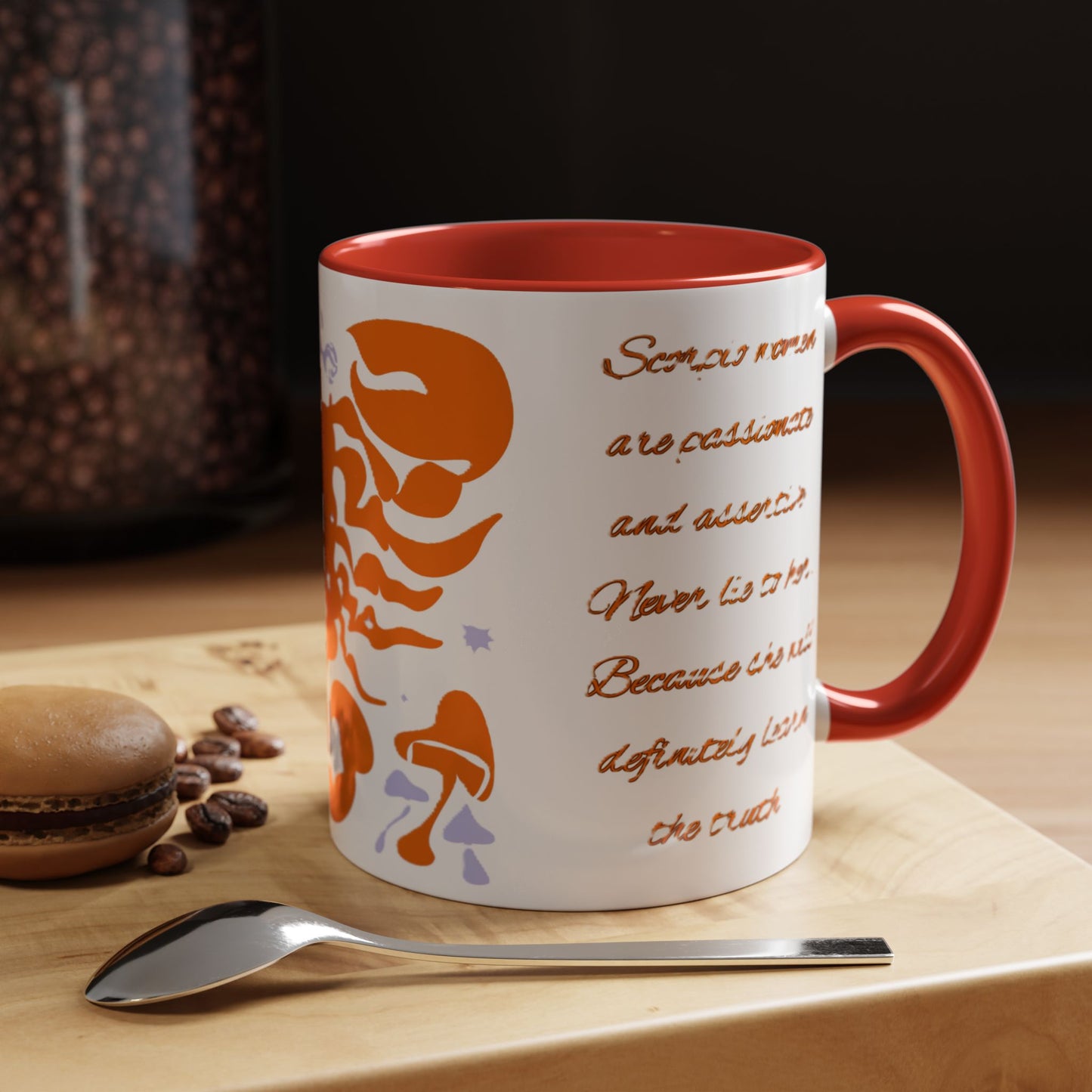 Scorpio-Accent Coffee Mug (11oz)